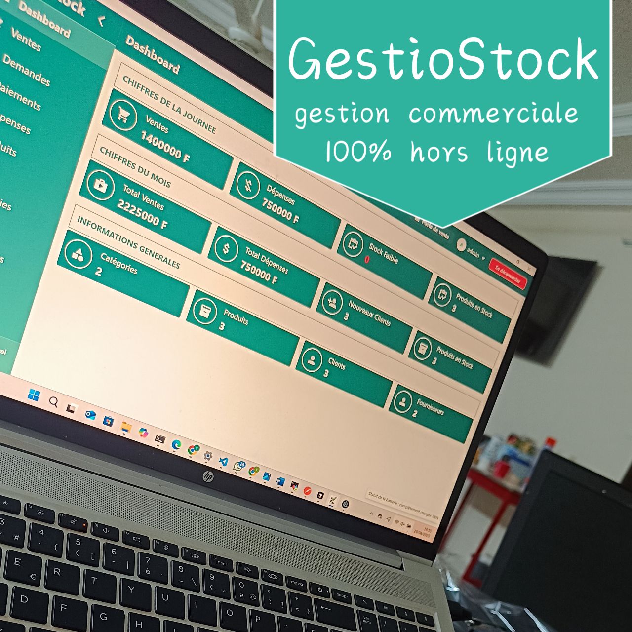 Licence annuelle GestioStock