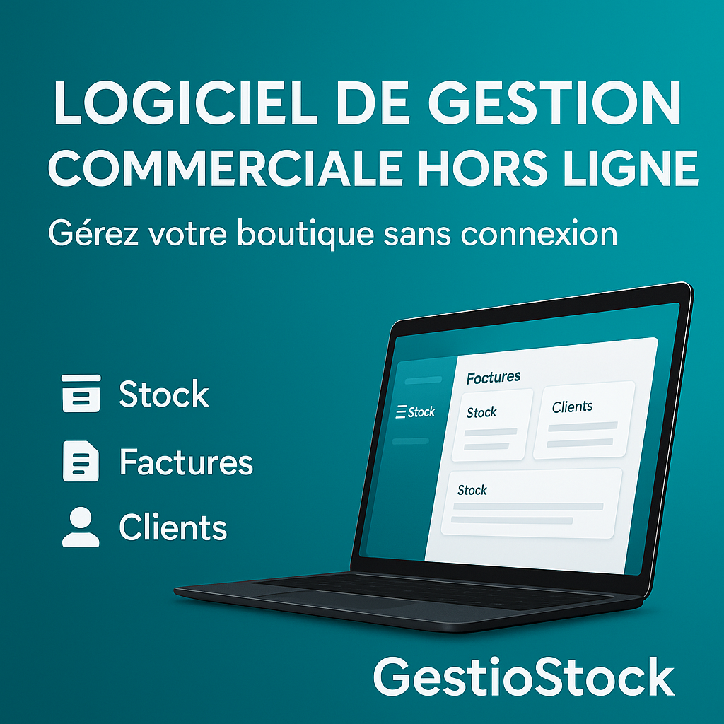 Licence à vie GestioStock (version hors ligne)