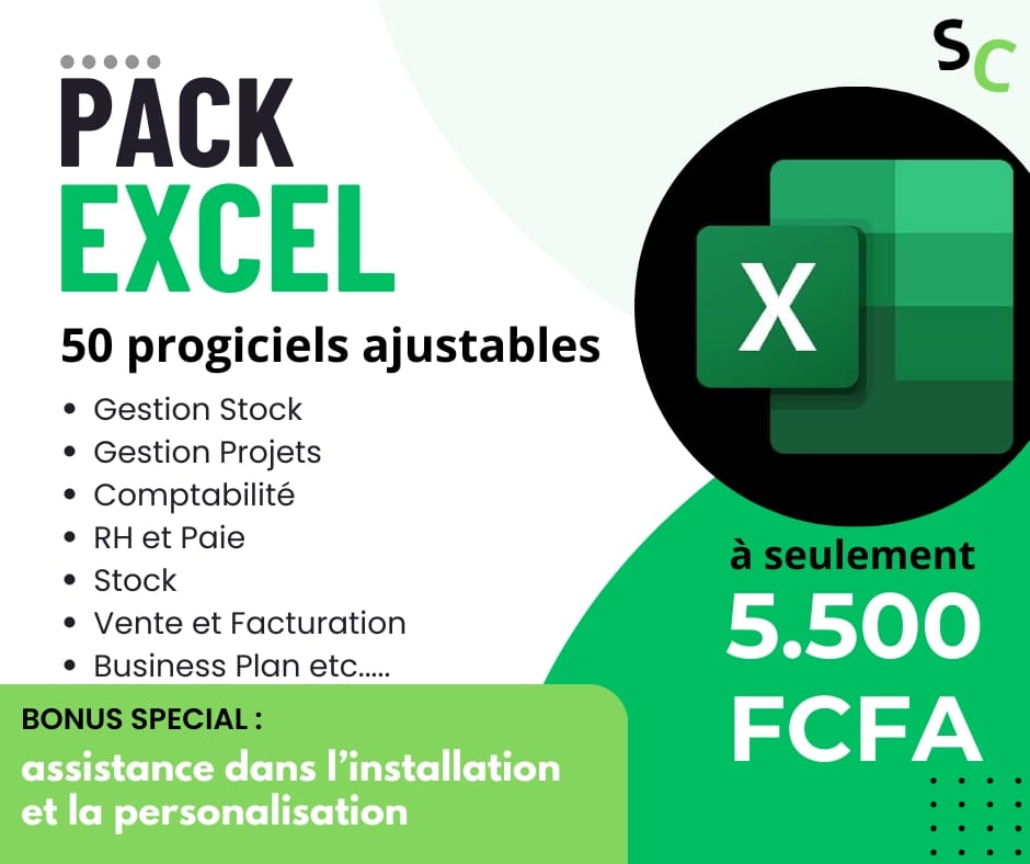 50 progiciels Excel de productivité